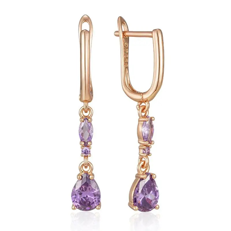 Zircon Chic Earrings - H1180