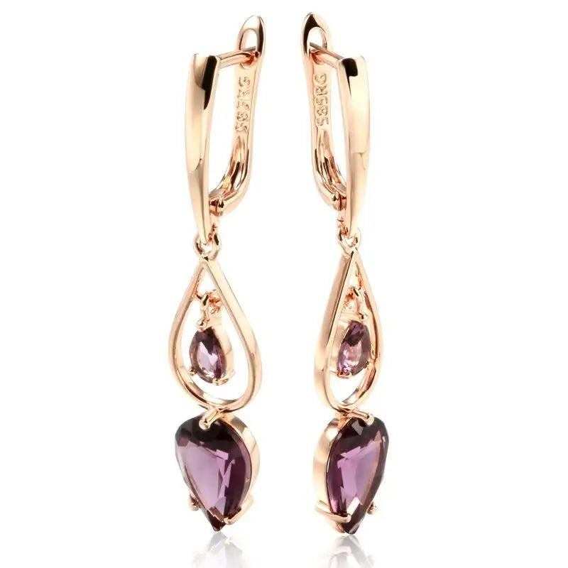 Zircon Chic Earrings - H1194