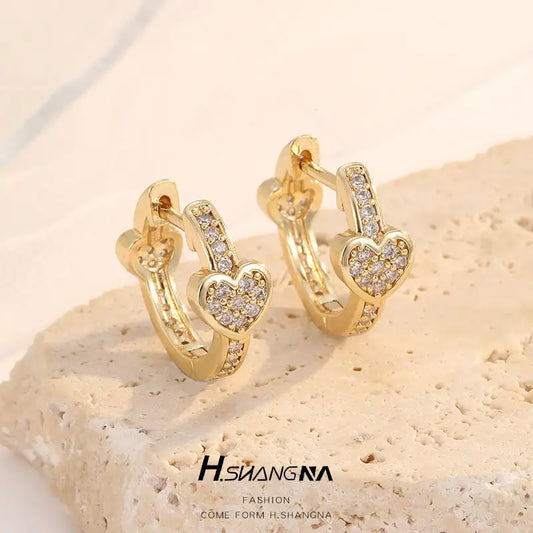 Zircon Elegance: Luxe Earrings for Women