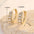 Zircon Elegance: Luxe Earrings for Women - Gold H13791 / Gold