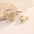 Zircon Elegance: Luxe Earrings for Women - Gold H13792 / Gold